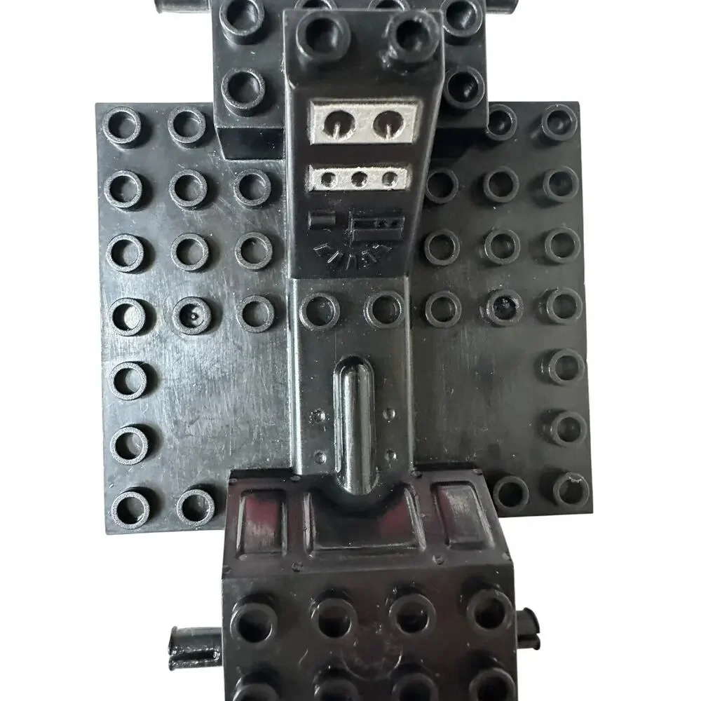 Mega Bloks Black Vehicle Base Frame Car Truck Automobile Replacement Build Part
